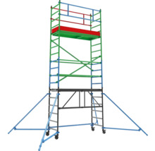 Rullställning med hjul för arbete på höjd