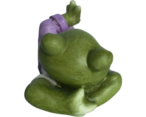 Dekorativ figur groda sittande