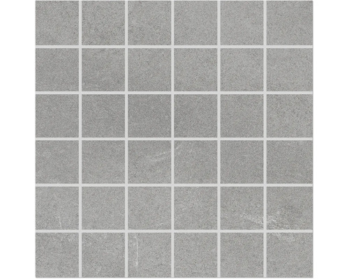 Kakelmosaik med fyrkantiga stenar