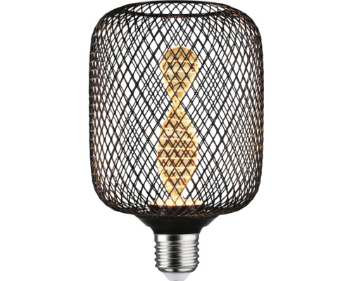 Dekorativ glödlampa med en trådbur