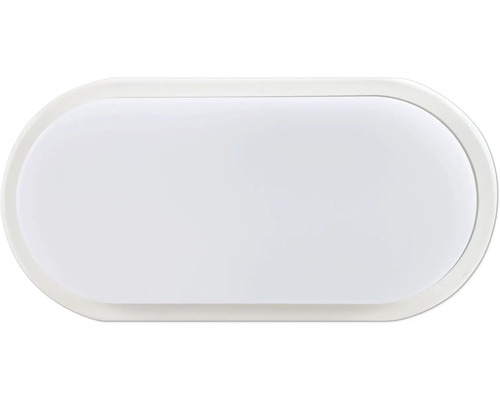 Oval LED-taklampa