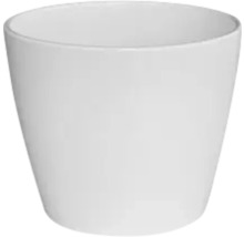 Blomkruka Jarah keramik Ø12x10cm vit