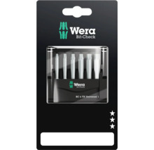 Wera Bit-Check med Torx-bits, 6 delar