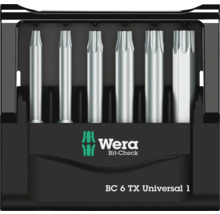 Wera Bit-Check med Torx-bits