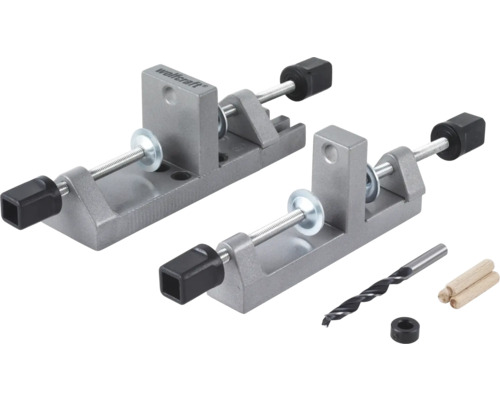 WOLFCRAFT Universal träpluggsats med fixtur och borrjigg WOLFCRAFT Universal träpluggsats med fixtur och borrjigg