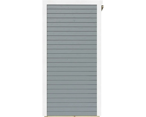 Yttervägg av trä med horisontell beklädnad