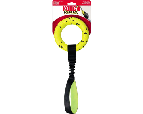 Kong Reflex hundleksak med ring och handtag