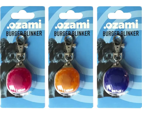 Lampa OZAMI Burger Blinker blandade färger Lampa OZAMI Burger Blinker blandade färger