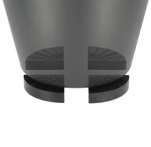 Krukfötter plast Ø10,5x2,9cm svart-thumb-3 Krukfötter plast Ø10,5x2,9cm svart-thumb-3