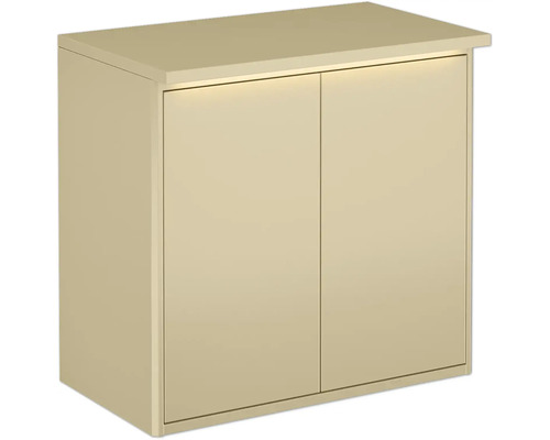 Toppskiva GUSTAVSBERG graphic beige med integrerad LED-belysning 60x36 cm 8933625 Tvättställsskåp med två dörrar