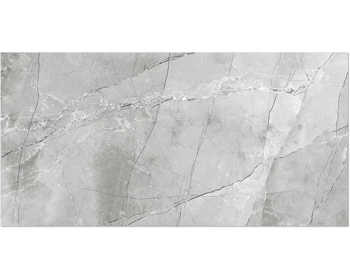Grå kakelplatta med marmorlook för vägg och golv