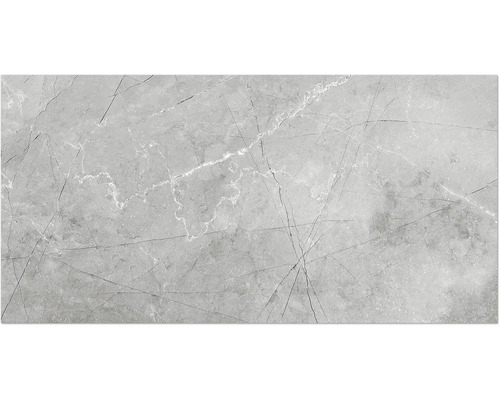 Grå klinkerplatta i marmorlook