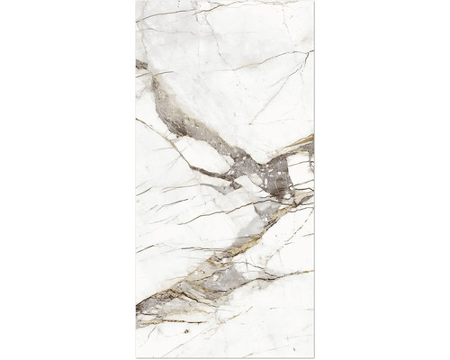 Marmorplatta med ådring