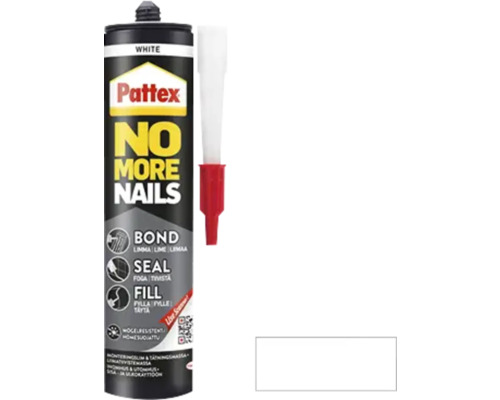 Bond-Seal-Fill PATTEX No more nails white 280ml
