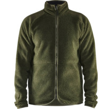 Fleecejacka med full dragkedja