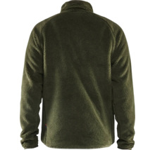 Baksidan av en fleecejacka