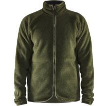 Fleecejacka med full dragkedja