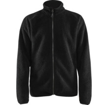 Fleecejacka med dragkedja