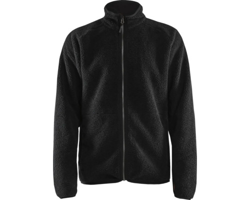 Fleecejacka med full dragkedja