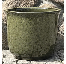 Rund blomkruka av keramik
