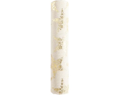Löpare 2LIF Star natur guld 28cm x 2,5m Löpare 2LIF Star natur guld 28cm x 2,5m