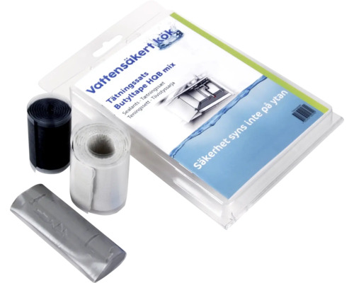 Tätningssats med butyltejp för kök