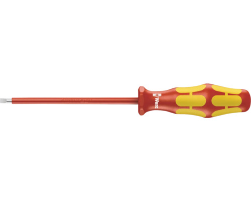 Spårskruvmejsel med Wera-logotyp