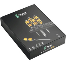 Wera Kraftform skruvmejselset med sex delar i produktförpackning