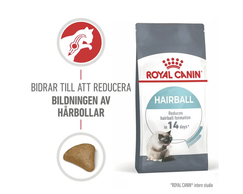 Royal Canin Hairball kattfoder för att minska hårbollsbildning