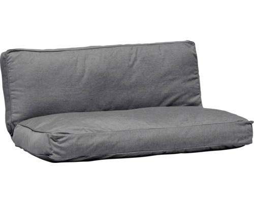 Grå pallkudde för utomhusbruk