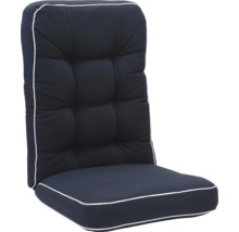 Dyna för trädgårdsstol med högt ryggstöd