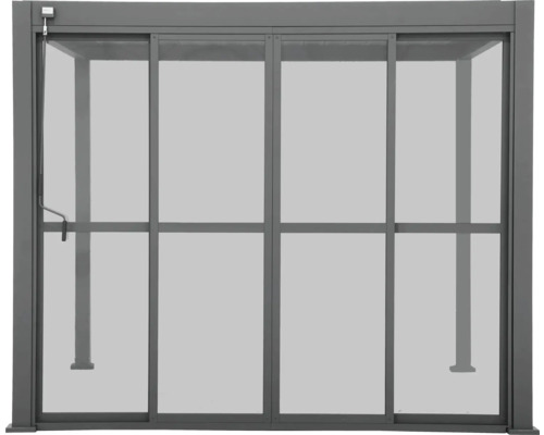 Skjutdörr MIRADOR Classic, Deluxe PC 360 340x235cm antracit