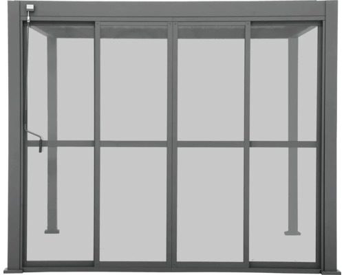 Skjutdörr MIRADOR Classic, Deluxe PC 400 370,5x235cm antracit