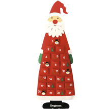 Dogman adventskalender i tomtedesign med 24 fickor att fylla
