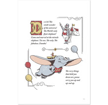 Dumbo grafik med cirkusmotiv