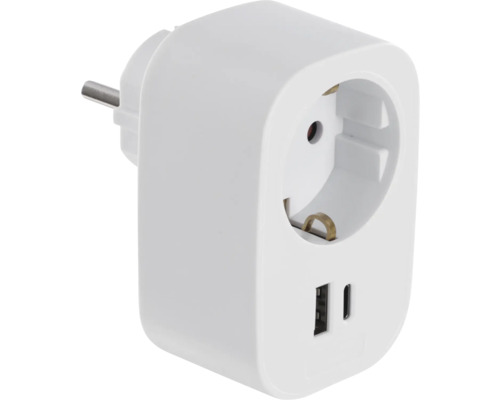 Adapter med USB-portar