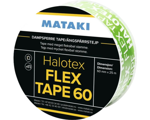 Byggtätningstejp MATAKI Halotex Flex Tape 60-0