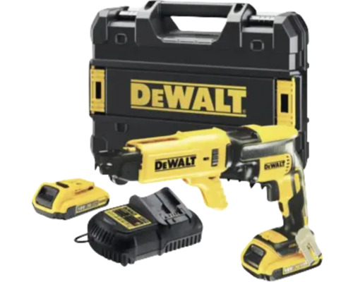 Gipsskruvdragare DEWALT DCF620D2K-QW 18V XR kolborstfri inkl. 2x2Ah batteri och laddare i TSTAK