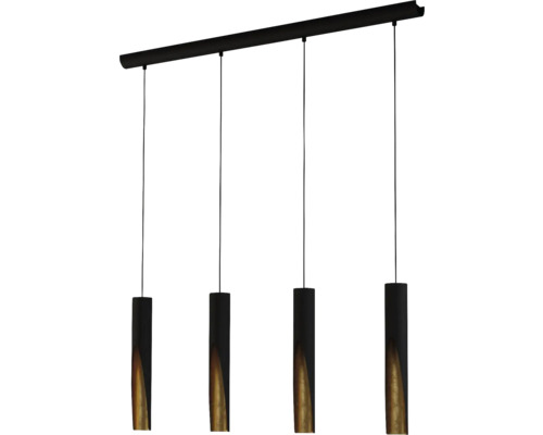 Taklampa med fyra lampor