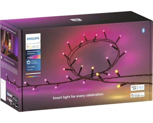LED stripe PHILIPS HUE Festavia string lights 250LEDs LED stripe PHILIPS HUE Festavia string lights 250LEDs