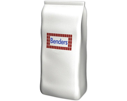 Benders logotyp på en produktsäck