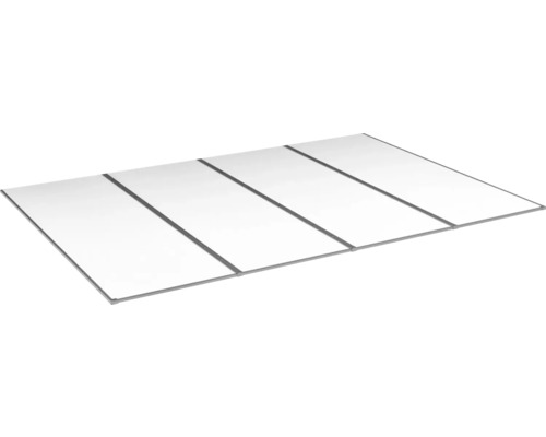 Kanalplasttak komplett HALLE Isolux opal 55x1250x5000 mm 4st skivor Kanalplasttak komplett HALLE Isolux opal 55x1250x5000 mm 4st skivor