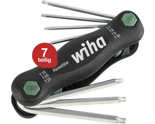 WIHA Pocket Star 7-delars torxnyckelsats WIHA Pocket Star 7-delars torxnyckelsats