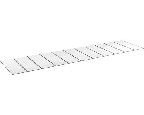 Kanalplasttak komplett HALLE Isolux opal 32x1250x4000 mm 11st skivor Kanalplasttak komplett HALLE Isolux opal 32x1250x4000 mm 11st skivor