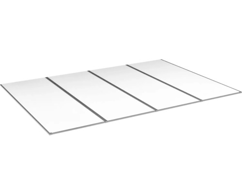 Kanalplasttak komplett HALLE Isolux opal 32x1250x2000 mm 4st skivor Kanalplasttak komplett HALLE Isolux opal 32x1250x2000 mm 4st skivor