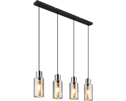 Pendellampa med fyra glas