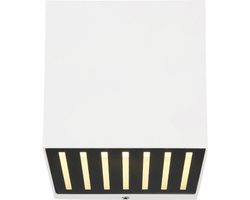 Fyrkantig taklampa med ljusöppningar