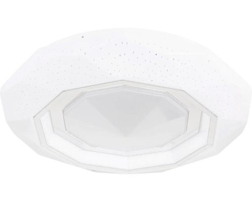 Vit taklampa med stjärnhimmeleffekt