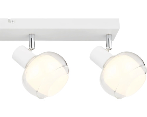 Taklampa med två spotlights