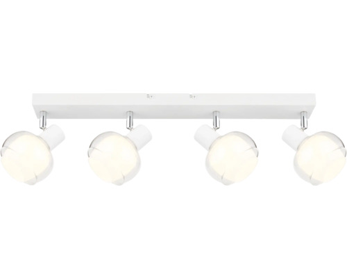 Taklampa med fyra spotlights